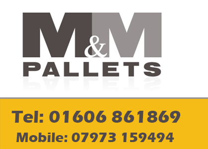 M and M pallets in Cheshire Logo